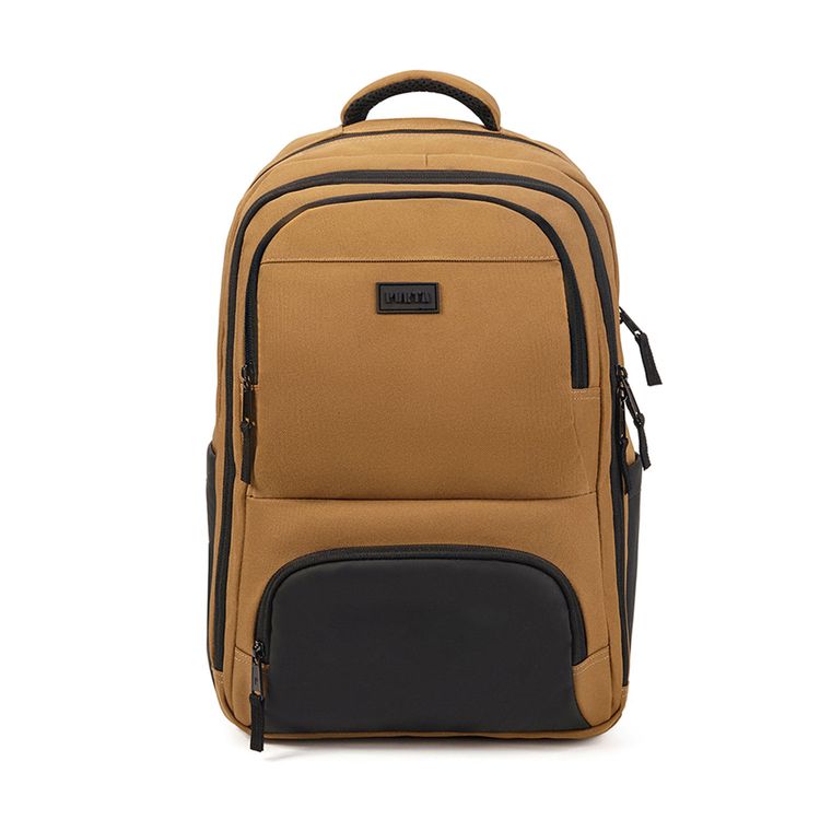 Mochila Marshall Marrón Negro Porta