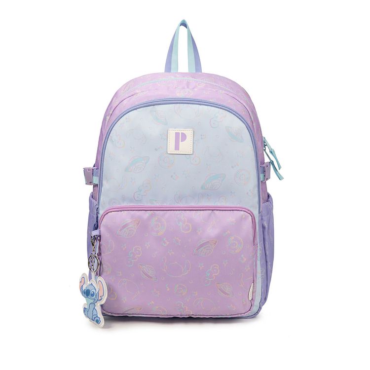 Mochila Jasmine Fluffy Stitch Porta
