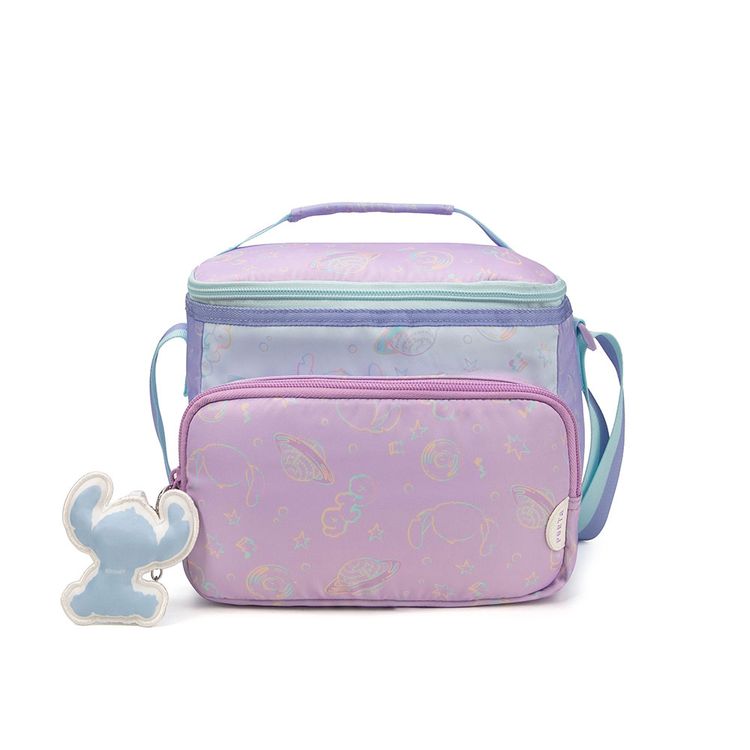 Lonchera Jasmine Fluffy Stitch Porta