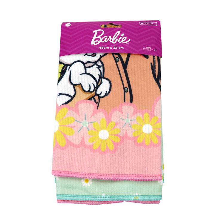 Set de Toallas Barbie 2un