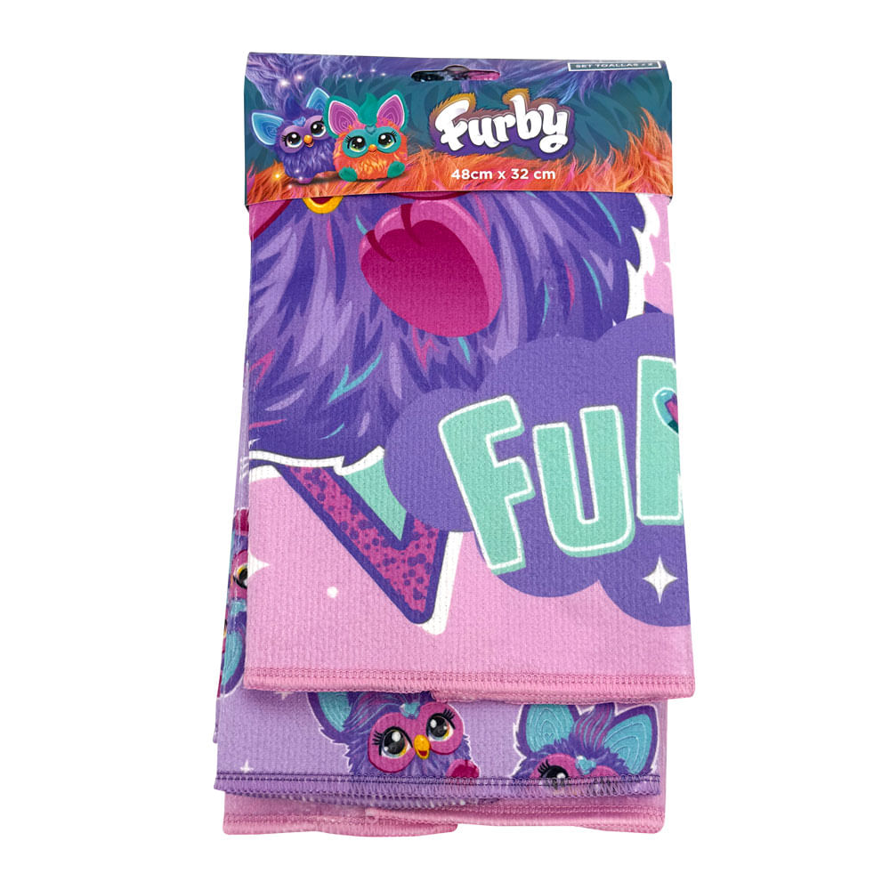 Set de Toallas Furby 2un