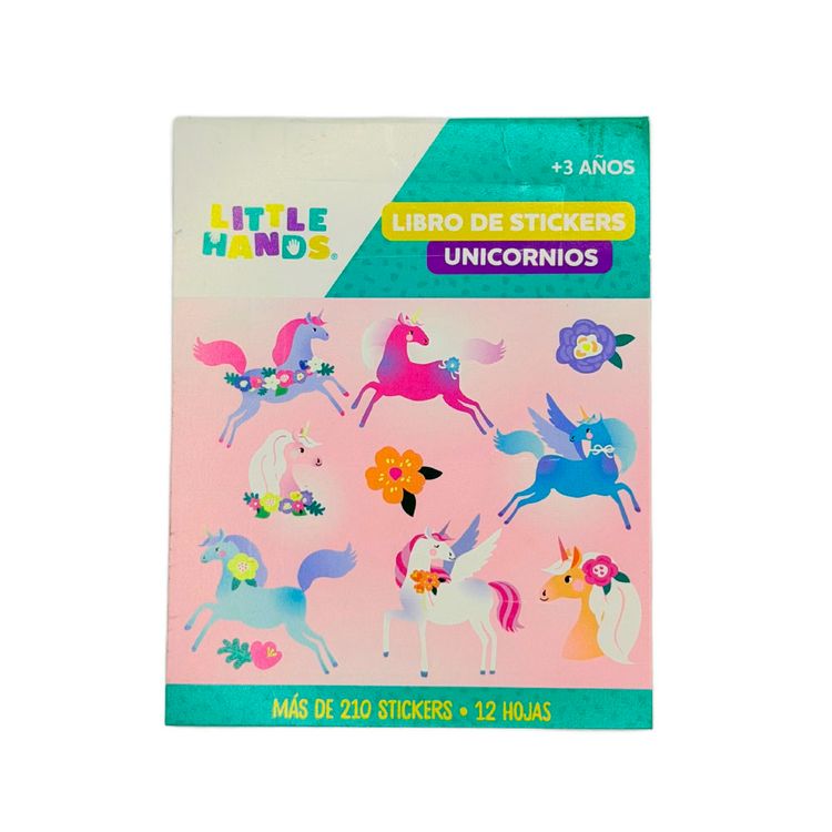 Mini Libro de Stickers Unicornios