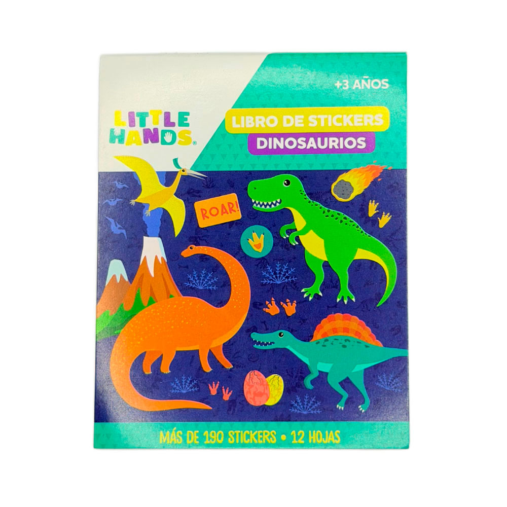 Mini Libro de Stickers Dinosaurios