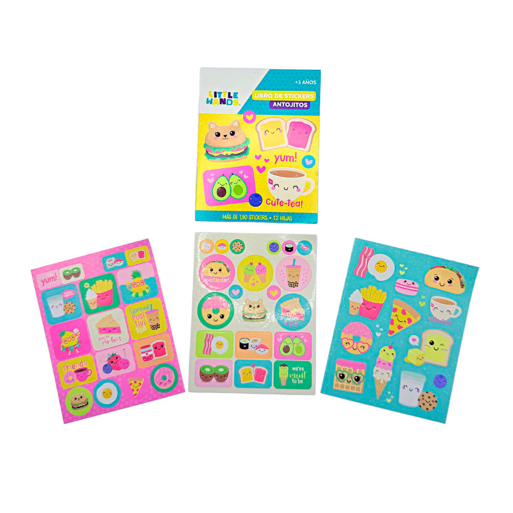 Mini Libro de Stickers Snack