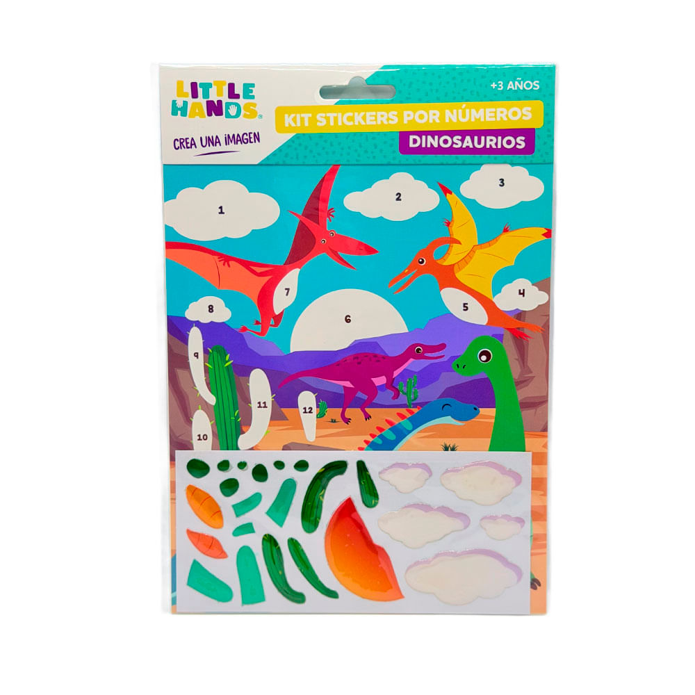 Set de Stickers Dinosaurios