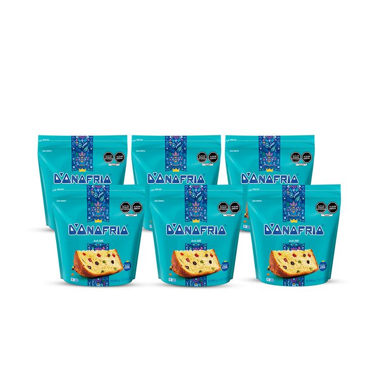 Sixpack Panetón Donofrio 880g