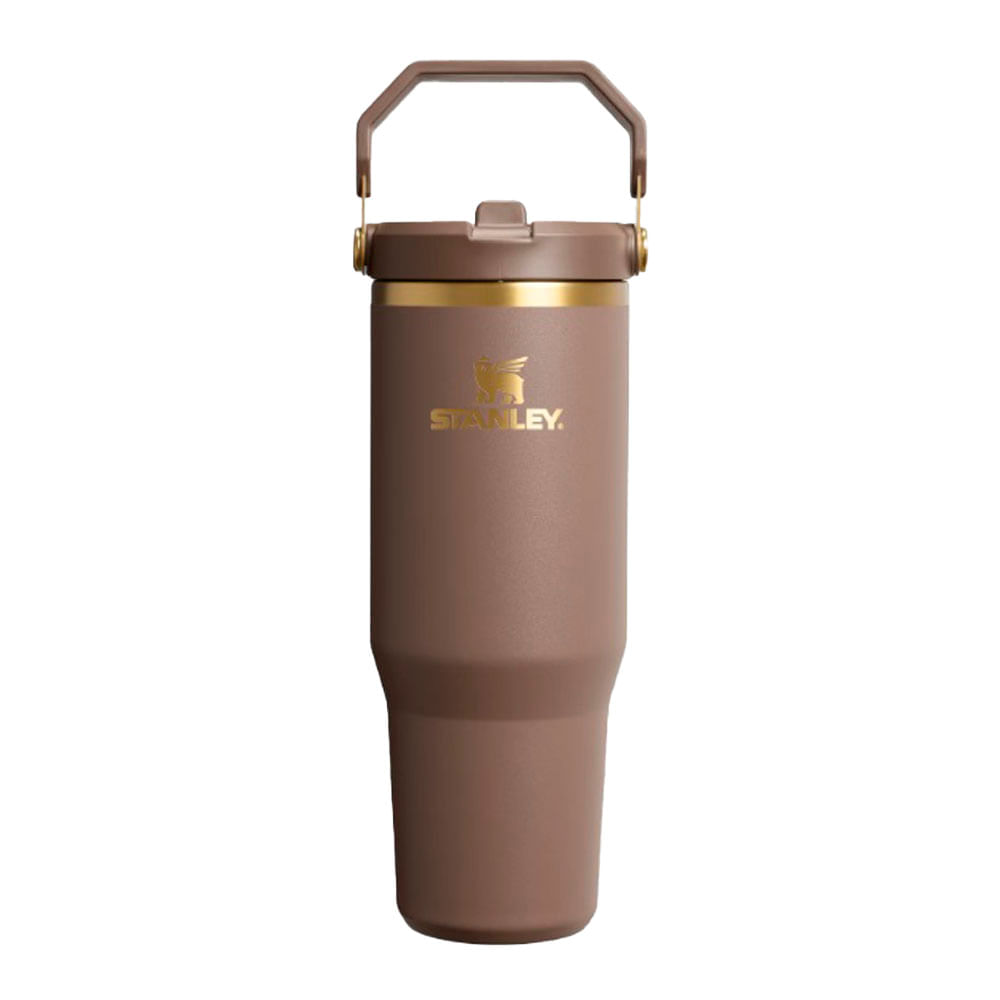 Termo Stanley Flip Iceflow 30 oz Expresso Gold