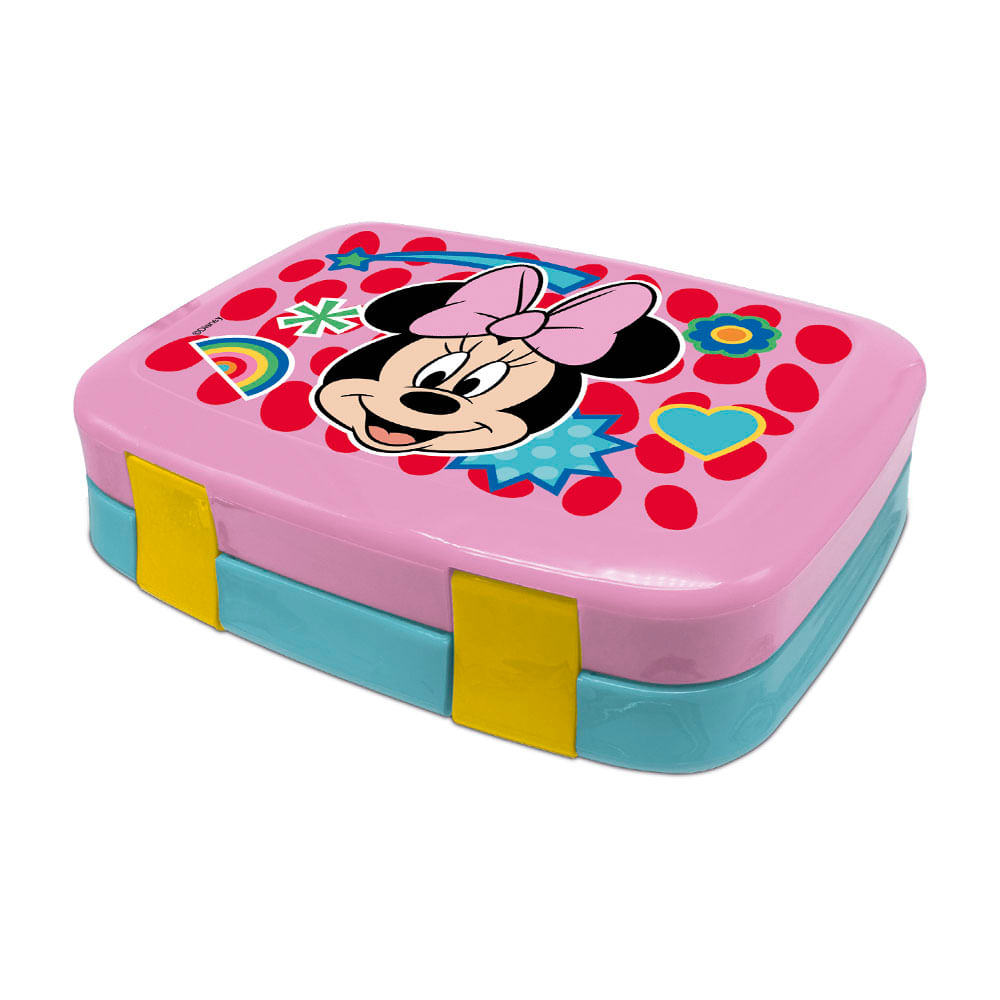 Sandwich Box Minnie Bentopro Rosada