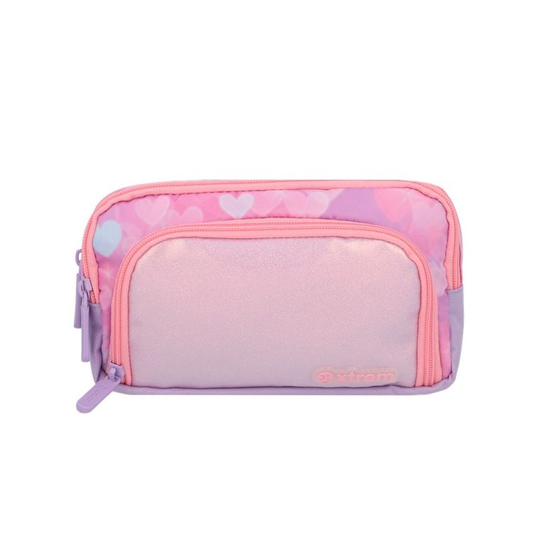 Cartuchera Zip-Art Pink Hearts
