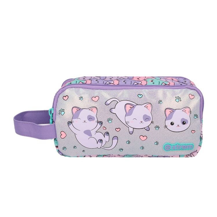 Cartuchera University+ Lilac Cats