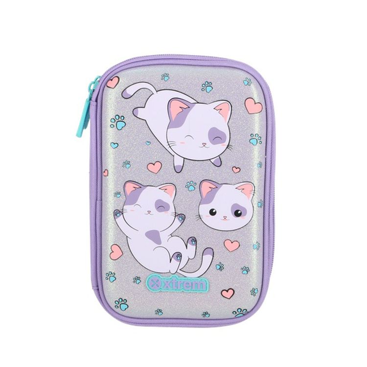 Cartuchera Tucson Lilac Cats