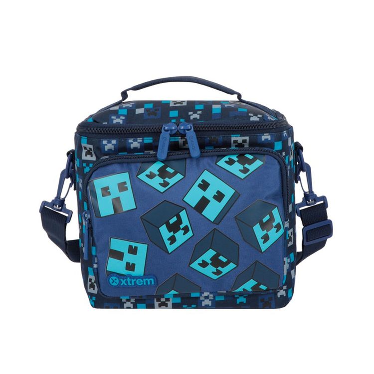 Lonchera Bag Oregon Blue Pixels