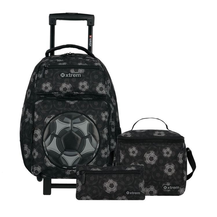 Mochila De Ruedas Runpack Black Football