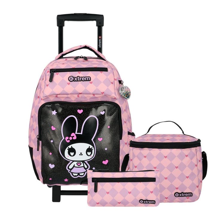 Mochila De Ruedas Runpack Black Cat