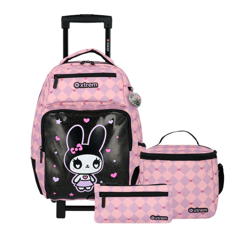 Mochila De Ruedas Runpack Black Cat