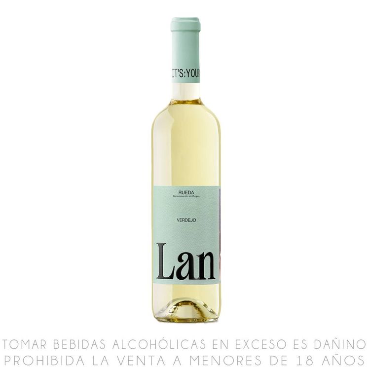 Vino Blanco Verdejo Lan Botella 750ml