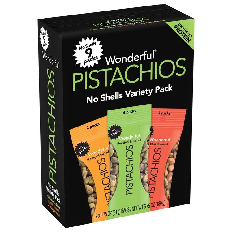 Pack Wonderful Pistachios 9un