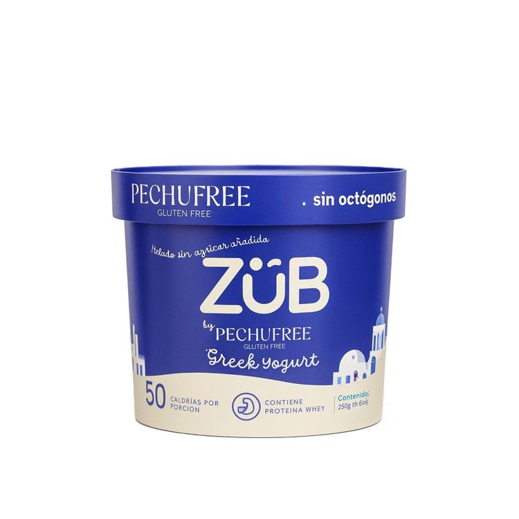 Helado Greek Yogurt Zub Zero 230g