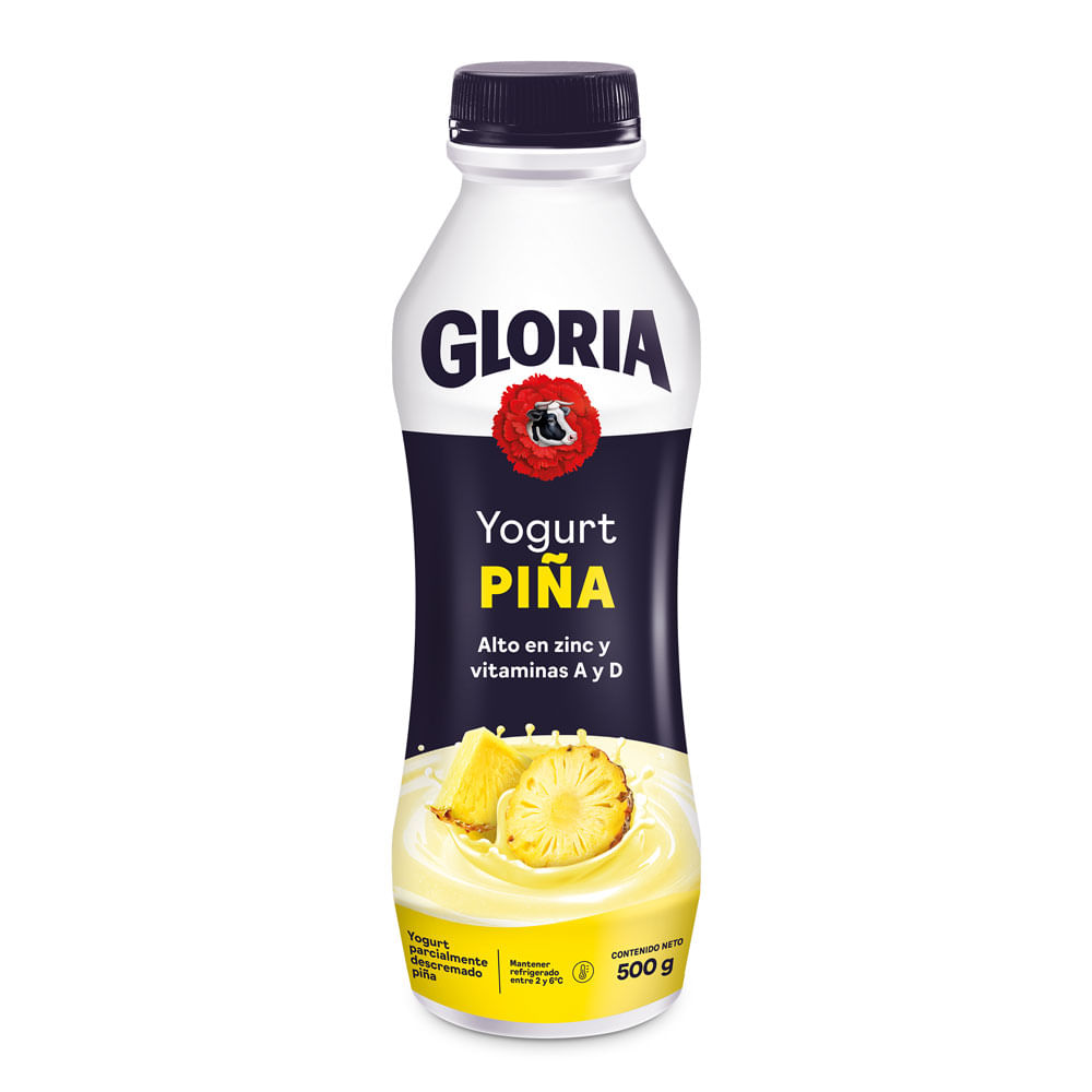 Yogurt Bebible Gloria Piña 500ml