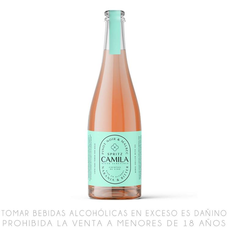 Cocktail Camila Spritz Naranja & Bitter Botella 750ml