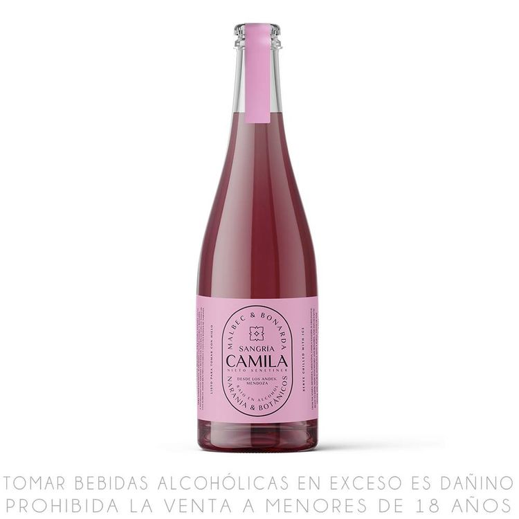 Sangría Camila Naranja & Botánicos Botella 750ml