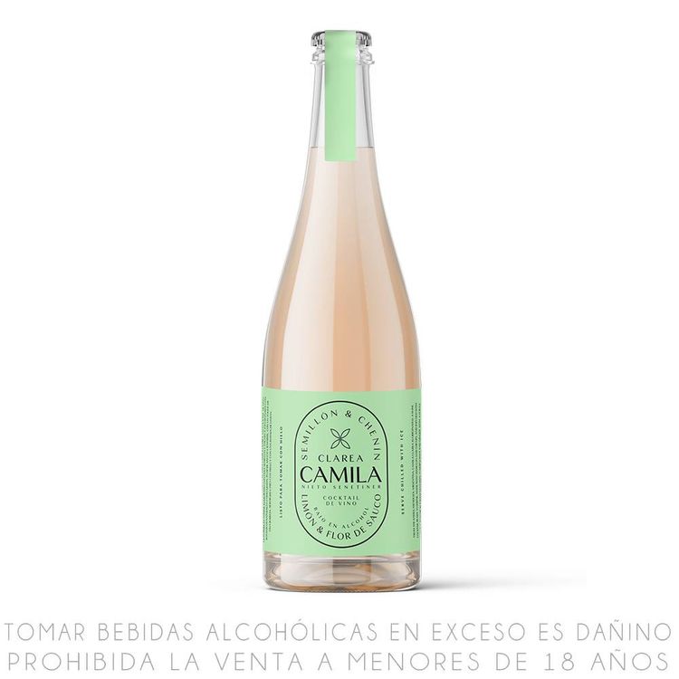 Cocktail Camila Clarea Limón & Flor de Sauco Botella 750ml