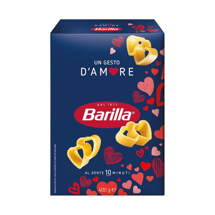 Pasta en Forma de Corazón Barilla Love 400g
