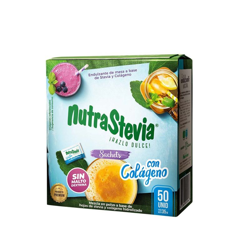 Endulzante en Polvo NutraStevia con Colágeno 50g