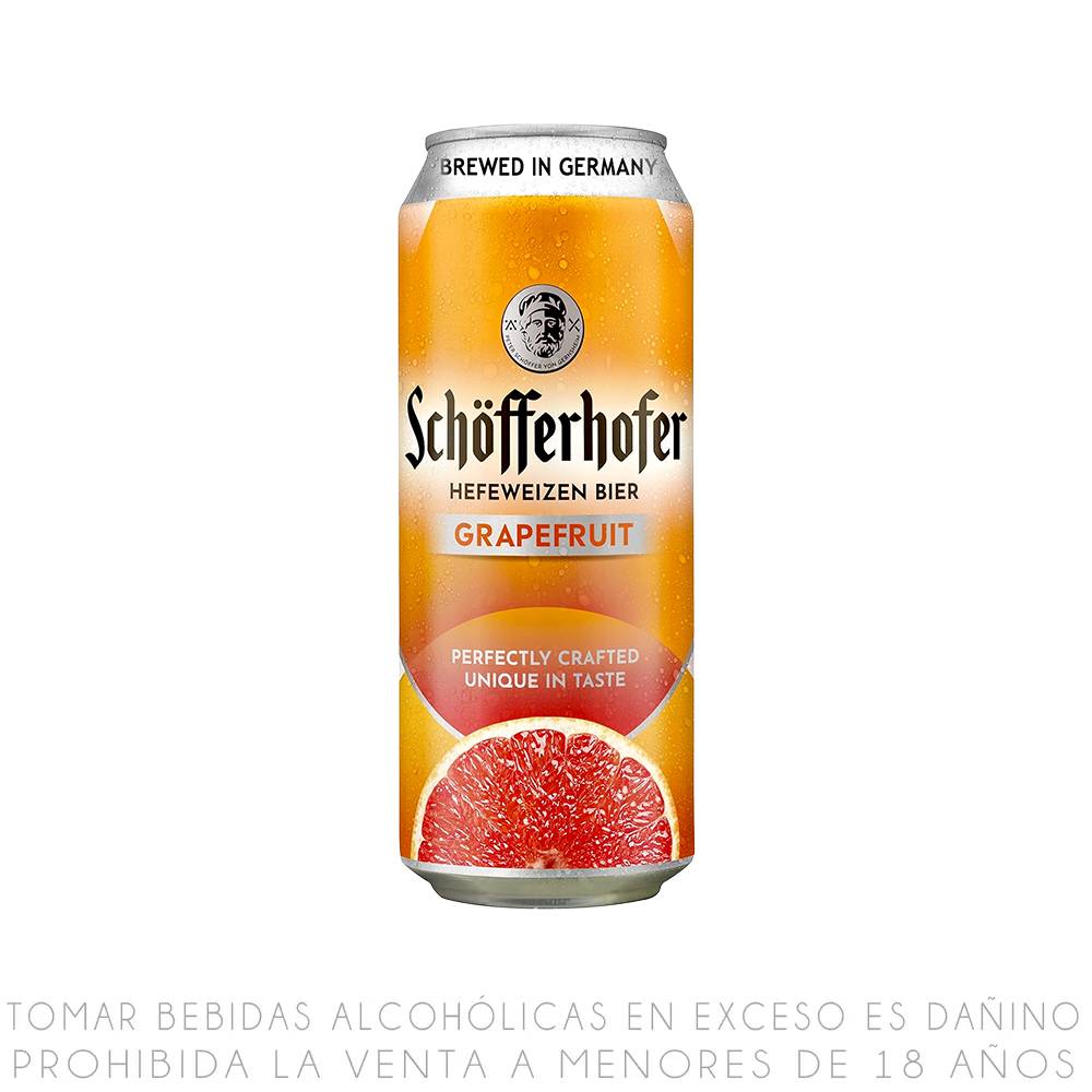 Cerveza Schofferhofer Grapefruit Lata 500ml