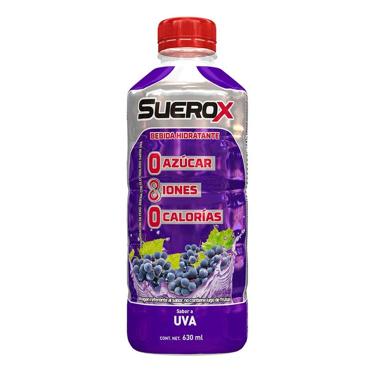Bebida Rehidratante Suerox Uva Botella 630ml