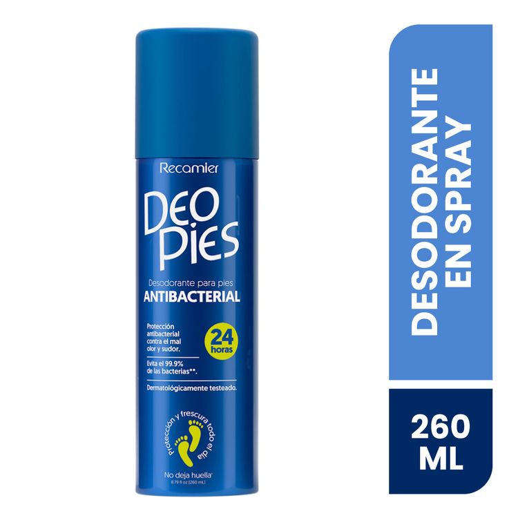 Desodorante para Pies Antibacterial Deo Pies Spray 260ml
