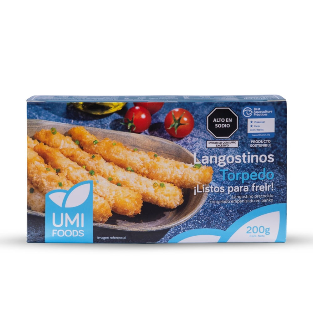 Langostinos Torpedo Umi Foods 200g