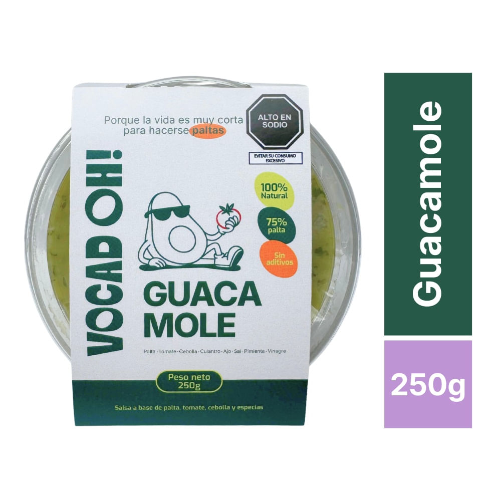 Salsa Guacamole Vocad Oh! 250g