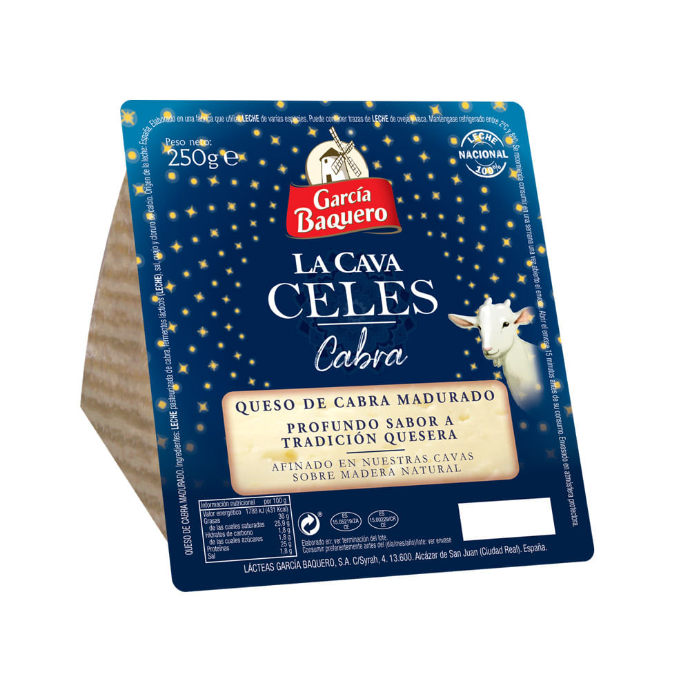 Queso de Cabra Madurado La Cava Celes 250g