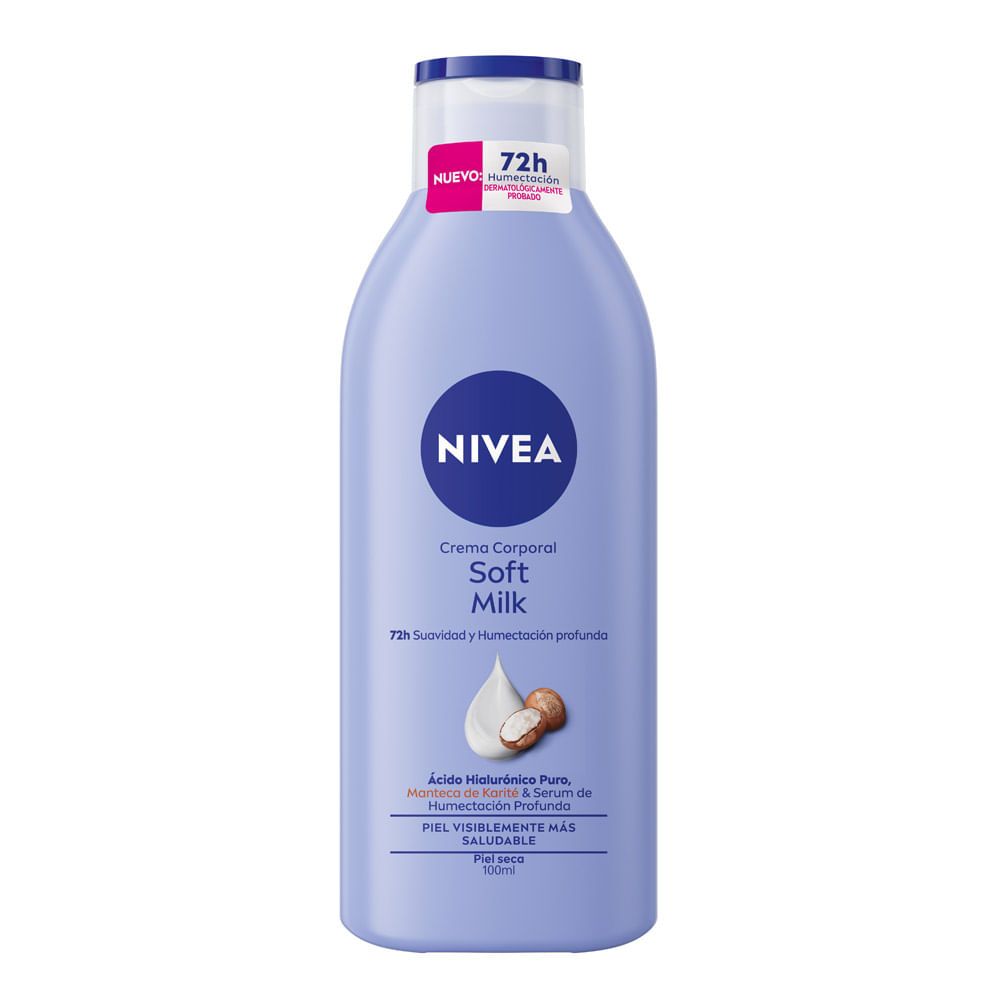 Crema Corporal Nivea Soft Milk 100ml