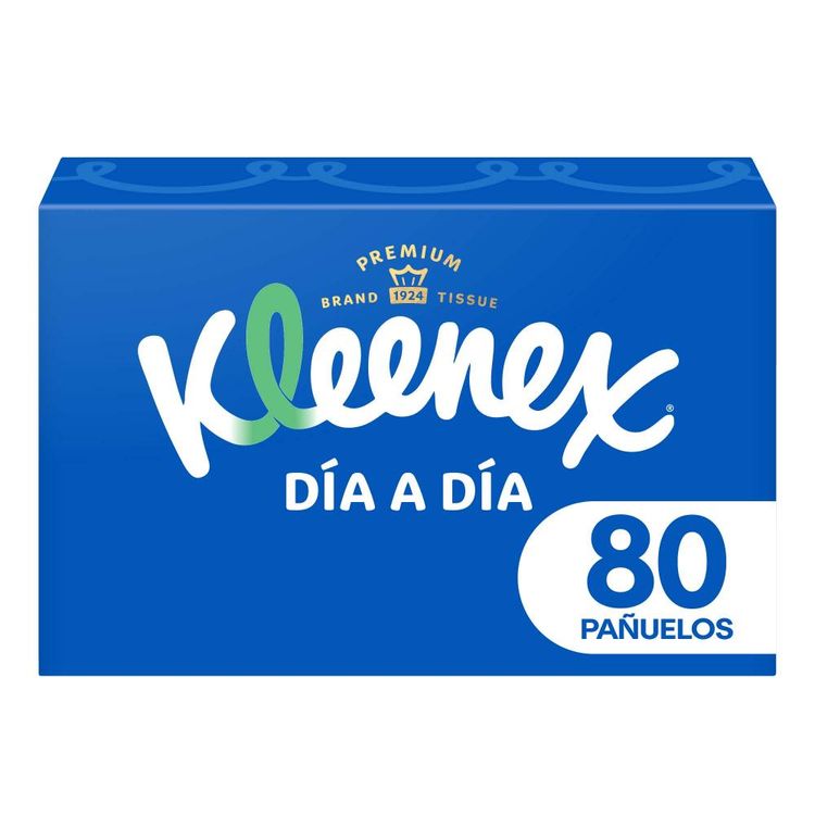 Pañuelos Kleenex Día a Día 80un