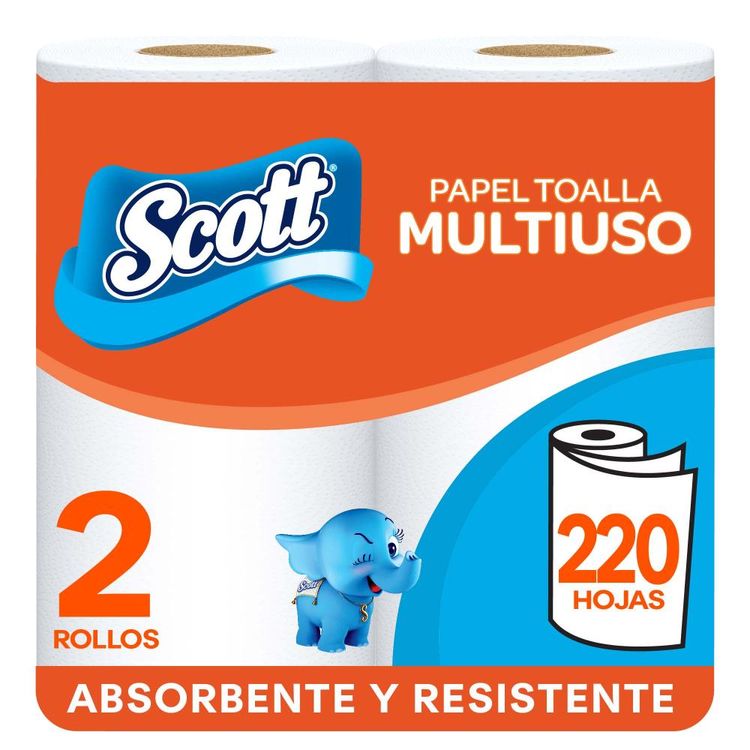 Papel Toalla Scott Multiusos 2 Rollos