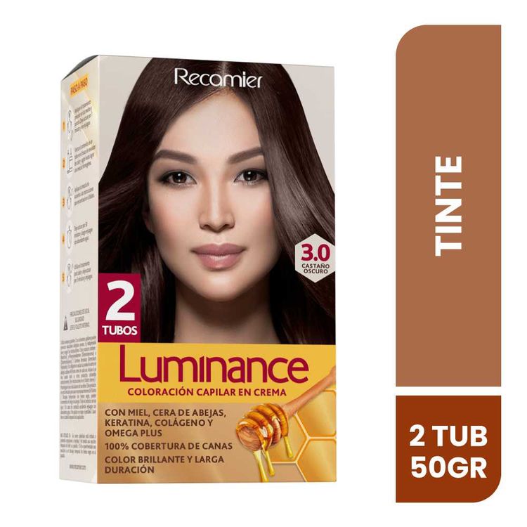 Tinte de Cabello Luminance 3.0 Castaño Oscuro