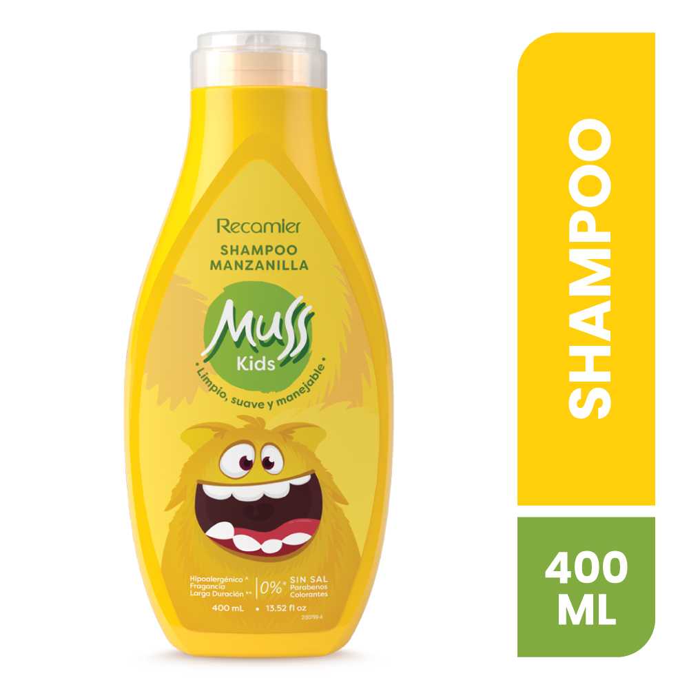 Shampoo Muss Kids Manzanilla 400ml