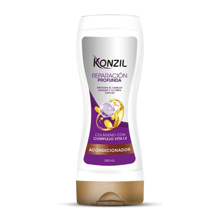 Acondicionador Konzil Colágeno 340ml