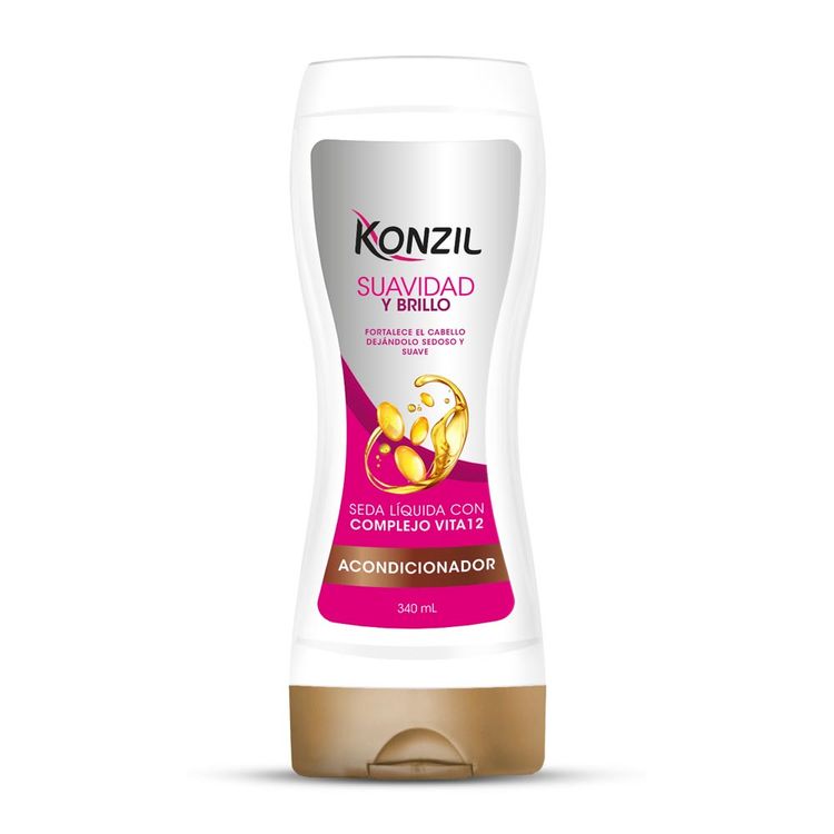 Acondicionador Konzil Seda Líquida 340ml
