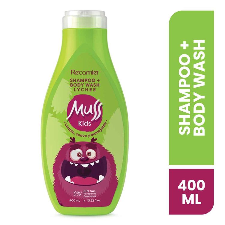 Shampoo Muss Kids Boys Dual 400ml