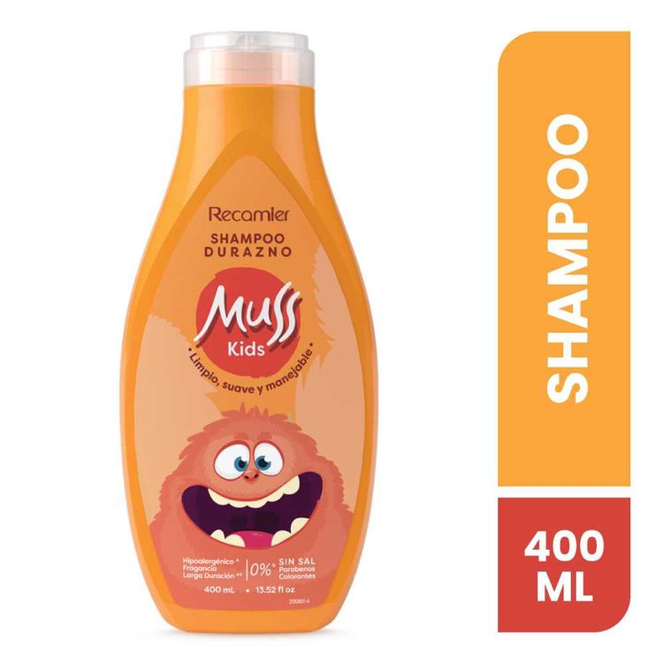 Shampoo Muss Kids Durazno 400ml