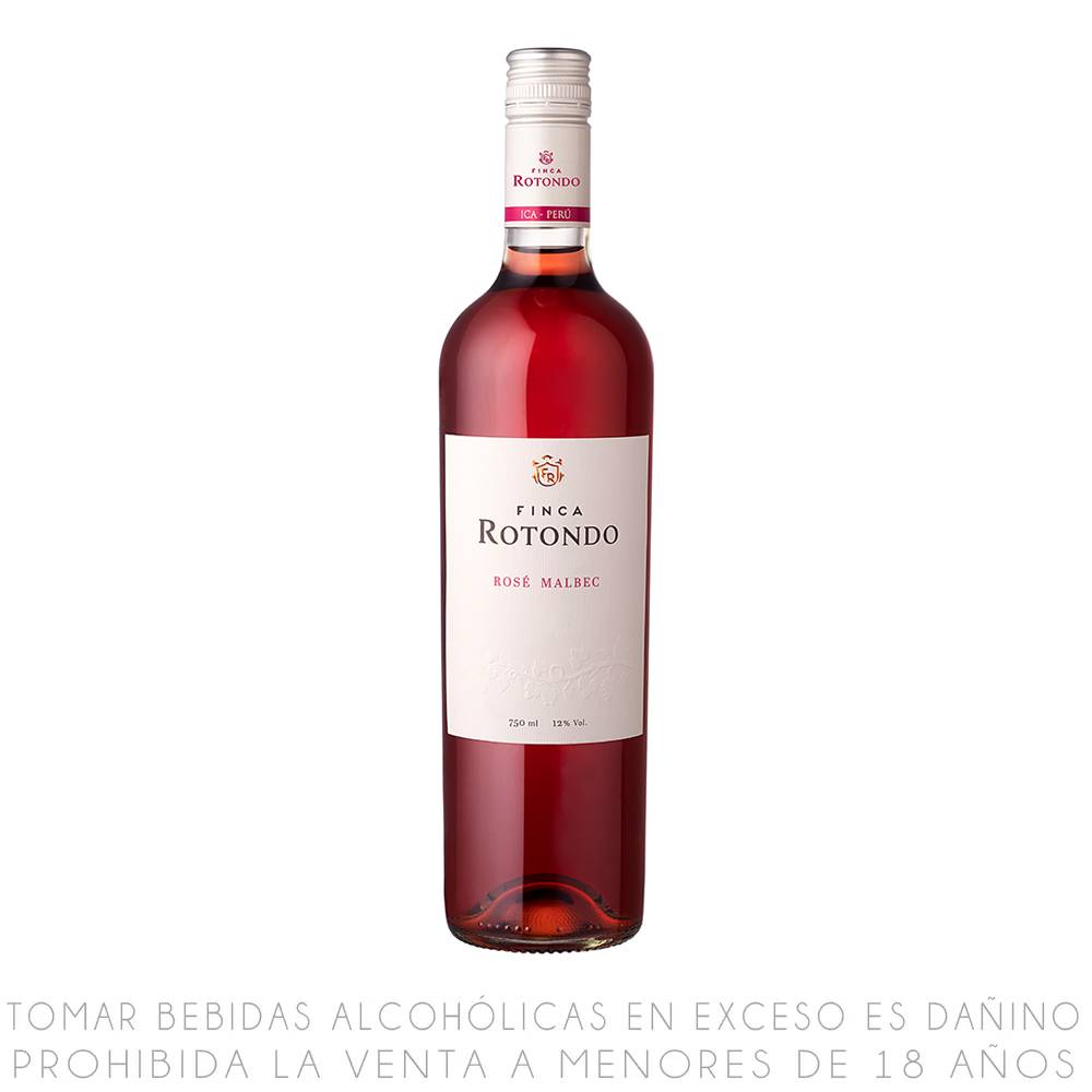 Vino Rosé Malbec Finca Rotondo Botella 750ml