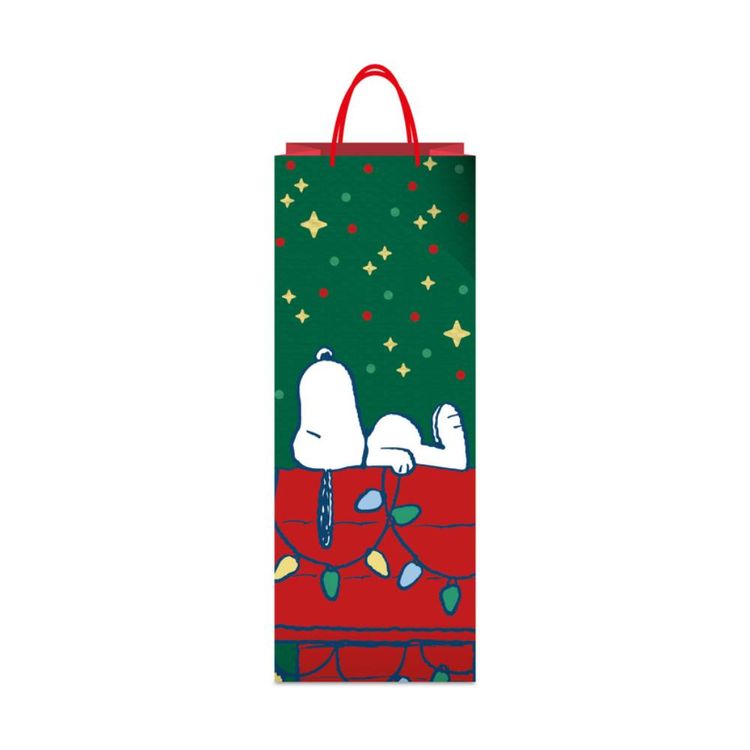 Bolsa de Regalo para Botella Snoopy