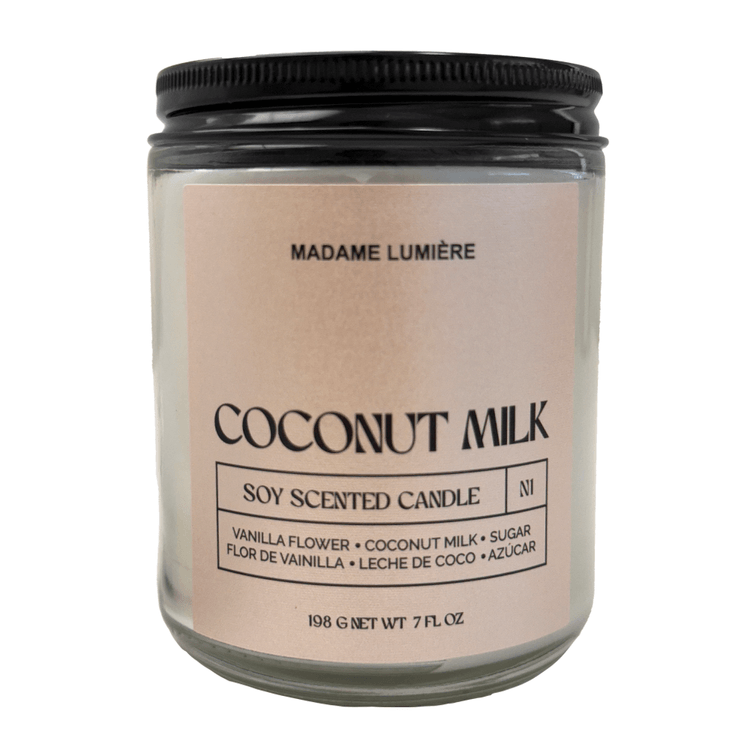 Vela de Soya Coconut Milk