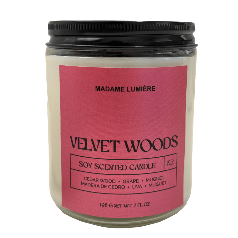 Vela de Soya Velvet Woods