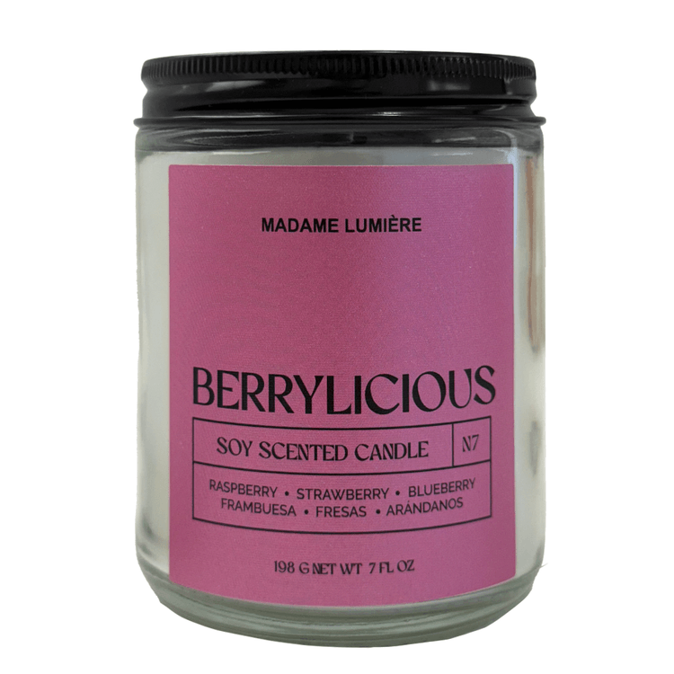 Vela de Soya Berrylicious