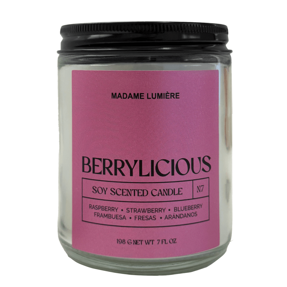 Vela de Soya Berrylicious