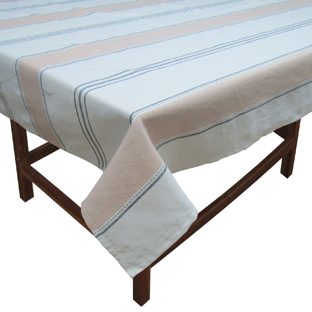 Mantel Krea Algodón 180x180cm Cuadrado Tejeduría